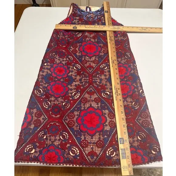 Anthropologie Maeve Women's Moran NWT Shift Dress Size 00 Sleeveless Summer